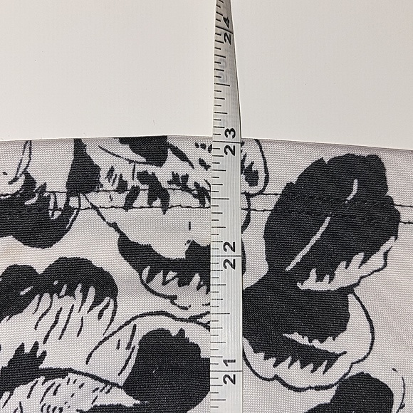 Carol Rose Black and White Blouse (M) - Picture 11 of 12